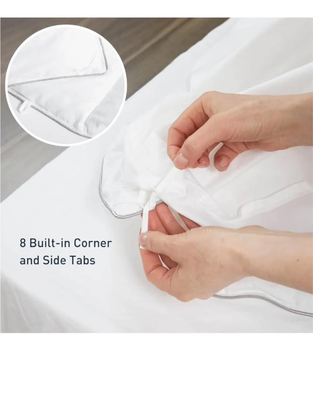 sunflower Down Alternative King Size Lightweight 100% Cotton Shell Bedding